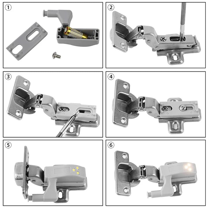 Smart Touch Sensor Cabinet LED Light