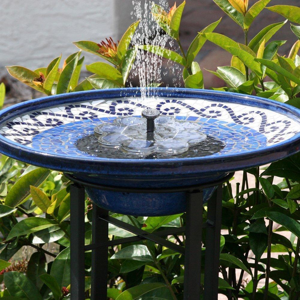 Solar-Powered Water Fountain