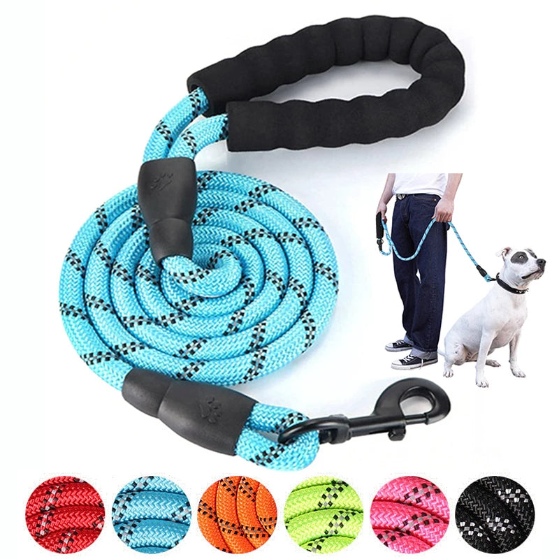 Strong Nylon Reflective Dog Leash - 50%