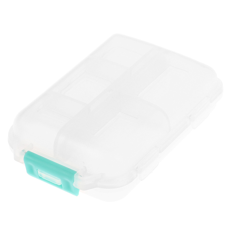 Taprer 10 Grids Pill Case