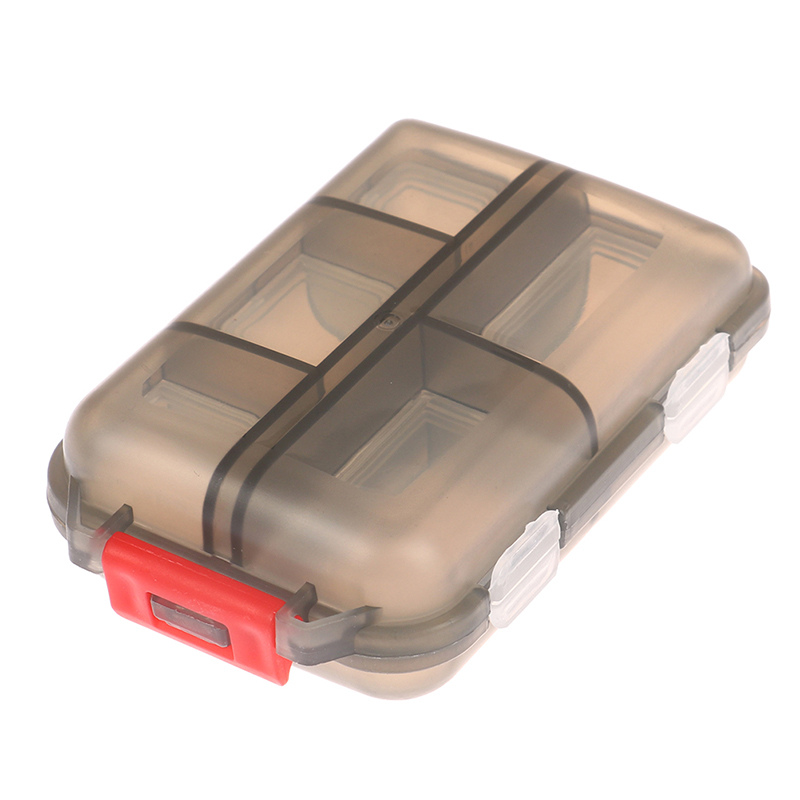 Taprer 10 Grids Pill Case