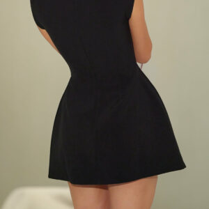 The Cap Sleeve Mini Dress