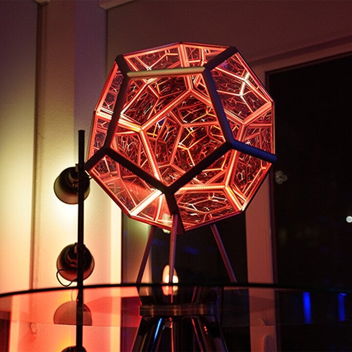 The InfiniteX Dodecahedron Color Art Light