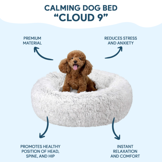 The Original Calming Cloud 9 Dog Bed - Lulunami