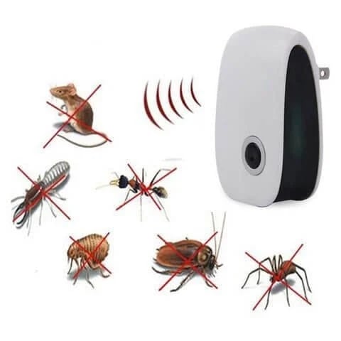 Ultrasonic Pest Repeller for Mosquito, Cockroaches, Rats, Ants, Lizards, Spiders, Etc: Keep Your Family Safe and Healthy