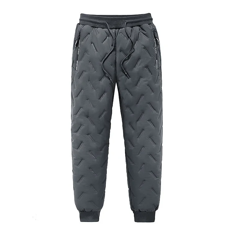 Unisex Lambswool Fleece-Lined Joggers