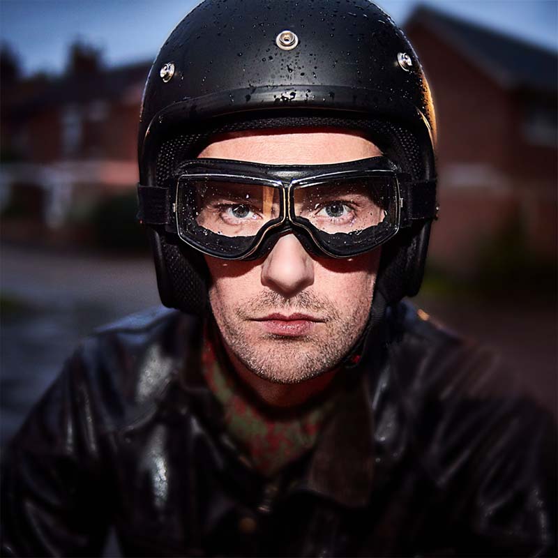 Vintage Motorcycle Goggles