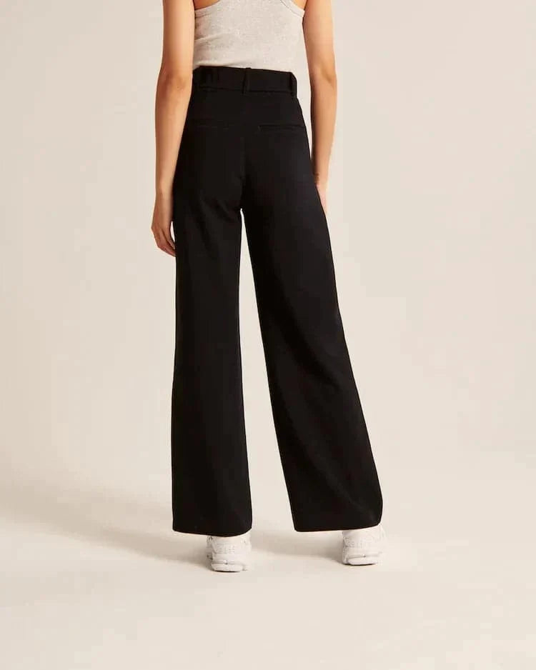 Wide Leg Tailored Pants