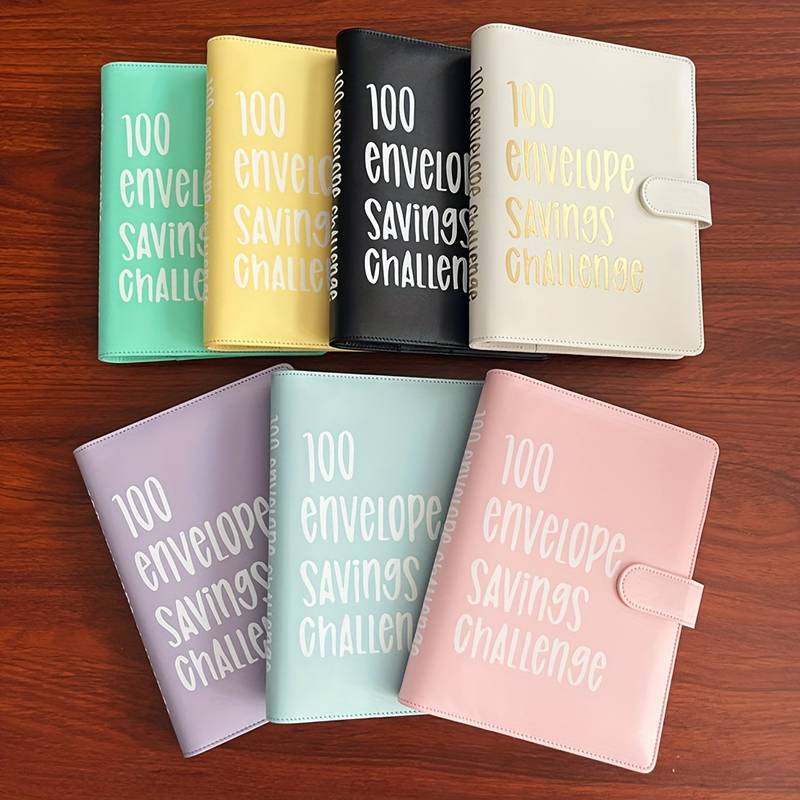 100 Envelope Savings Challenge Binder