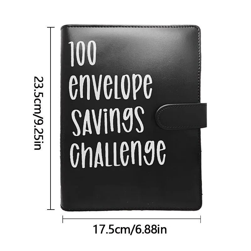 100 Envelope Savings Challenge Binder