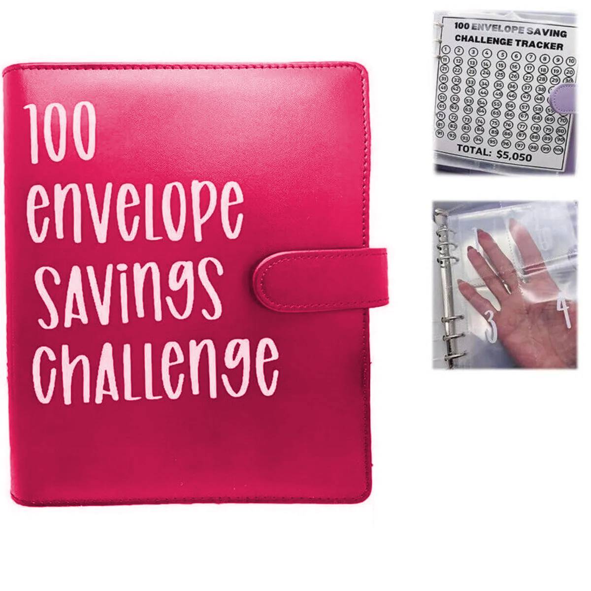 100 Envelope Savings Challenge Binder