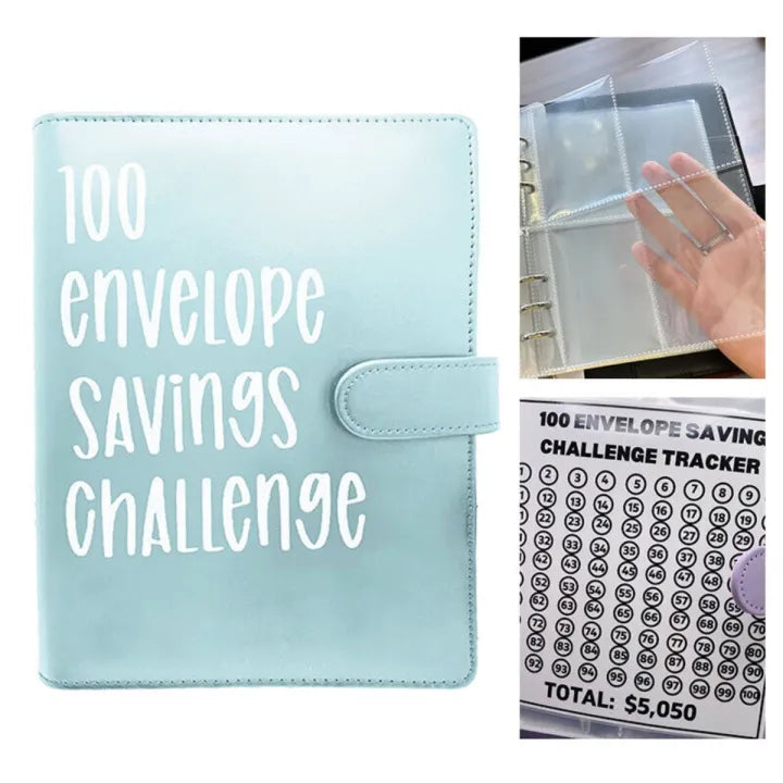 100 Envelope Savings Challenge Binder