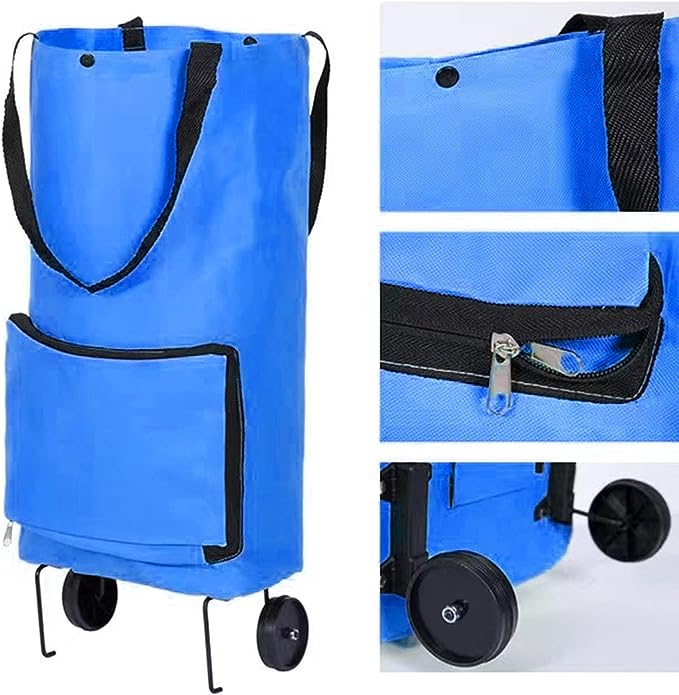 2 in 1 Foldable Waterproof Shopping Bag