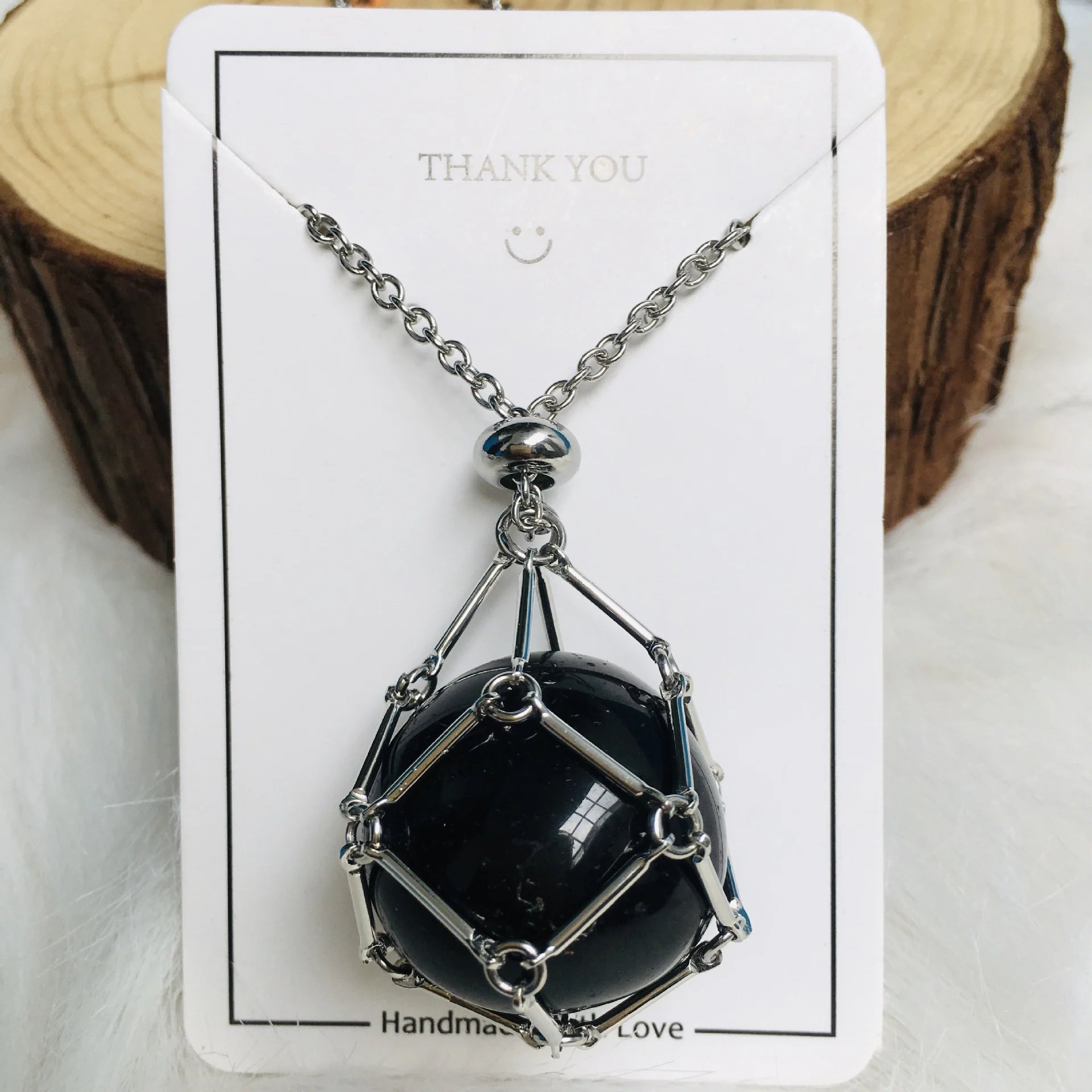 2023 Crystal Stone Holder Necklace