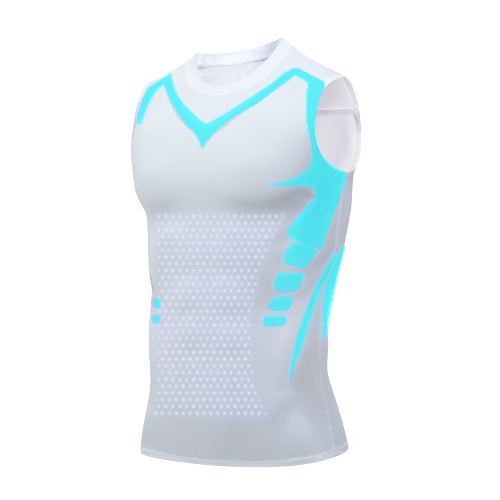 2023 New Version EXPECTSKY - Ionic Shaping Vest,Comfortable and breathable ice-silk fabric,For men to build a perfect body