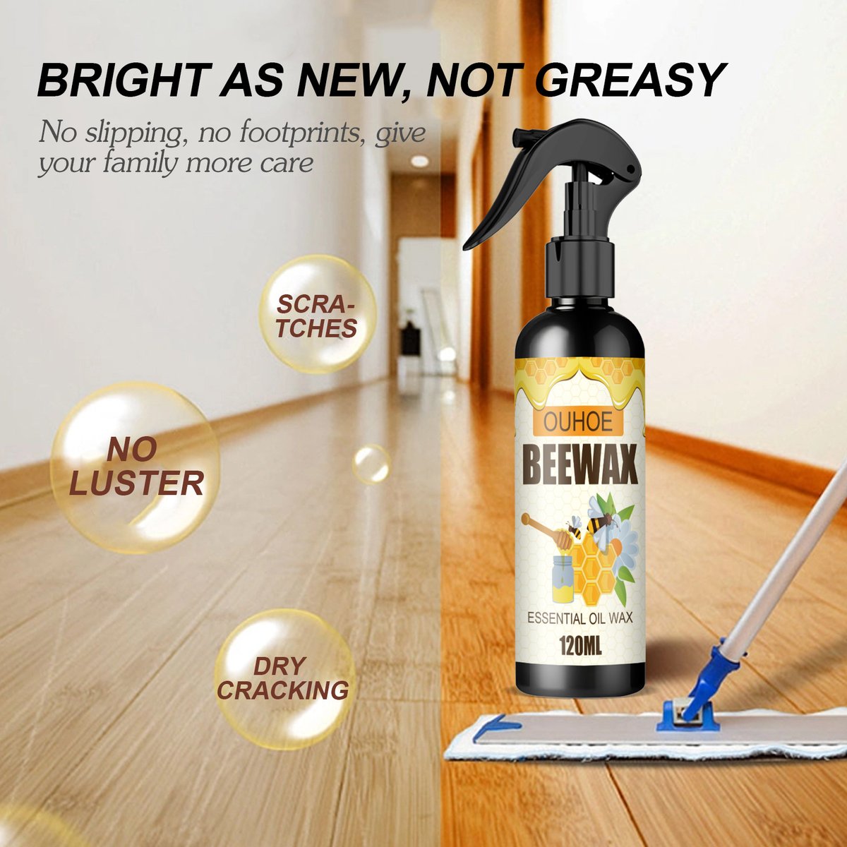 2023 Sale - Natural Micro-Molecularized Beeswax Spray