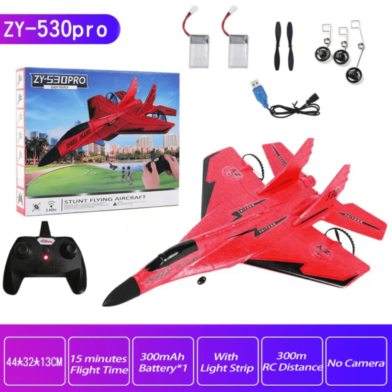 2.4g Glider RC Drone 530 Fixed Wing Airplane Hand Throwing Foam Electric Remote Control Outdoor RC Plane Toys For Boys Kids