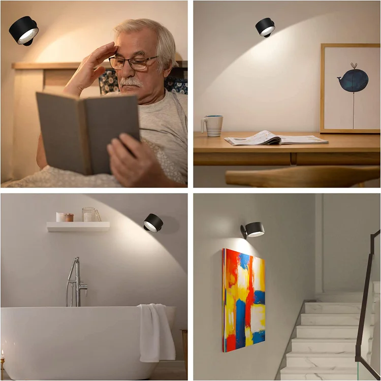 360Â° Wall Light - Wireless Charging Wall Light