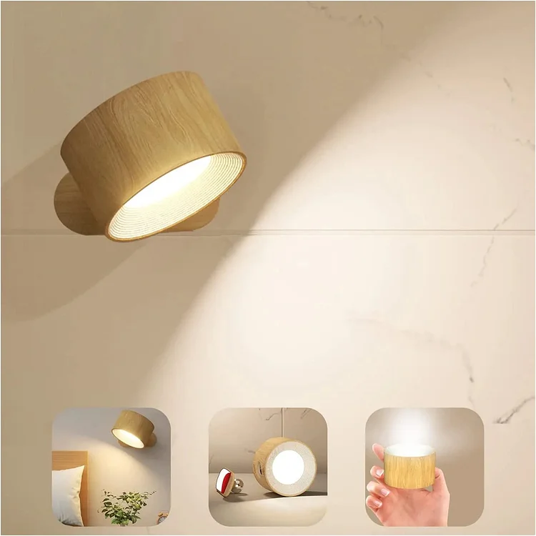 360Â° Wall Light - Wireless Charging Wall Light