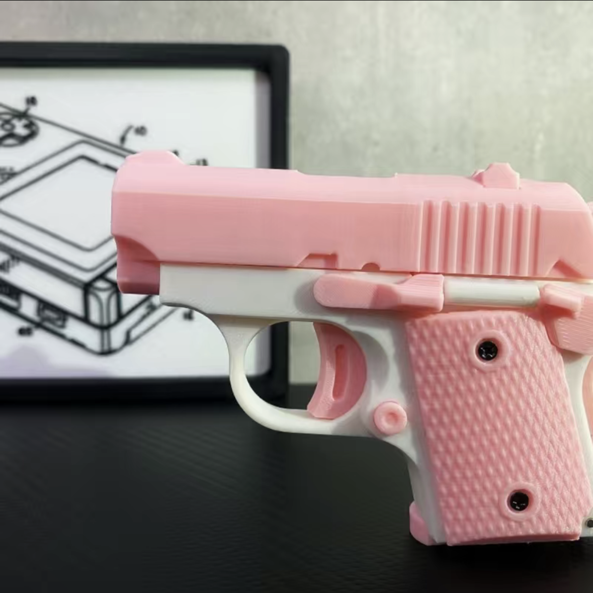 3D printed toy guns are not fireable