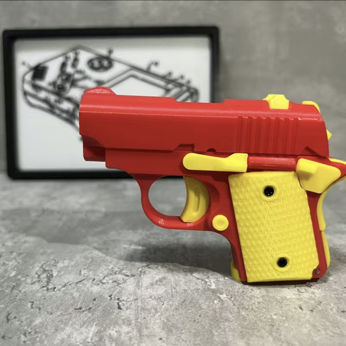 3D printed toy guns are not fireable