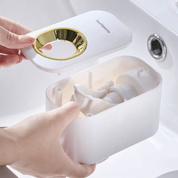 50% OFF - Wall-Mounted Toothbrush Holder