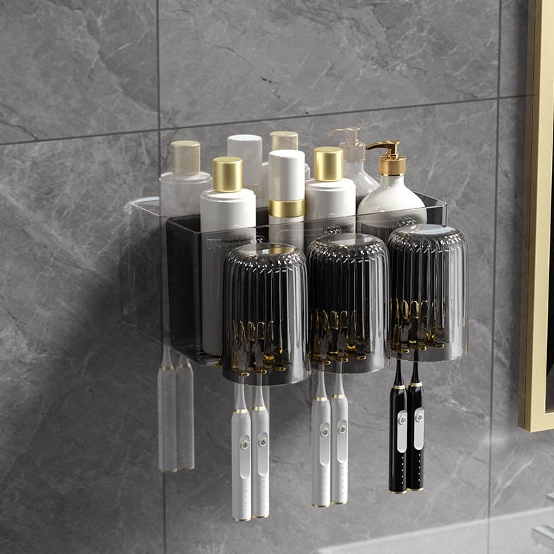 50% OFF - Wall-Mounted Toothbrush Holder