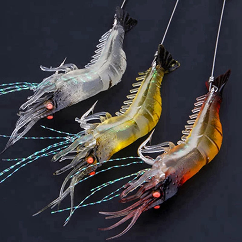 9pack - Amazing ShrimpBaitX Fishing Lures