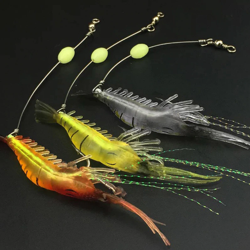 9pack - Amazing ShrimpBaitX Fishing Lures