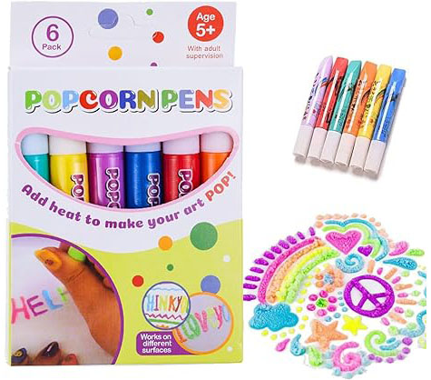 A child's Christmas present - Magic Puffy Pens