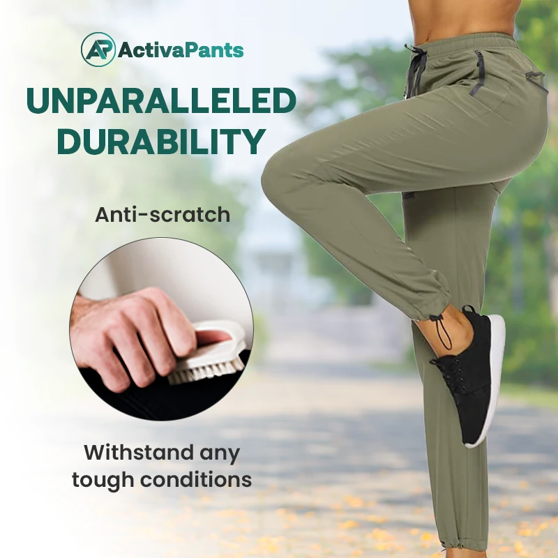 ActivaPants - Zipper Pockets Waterproof Outdoor Pants