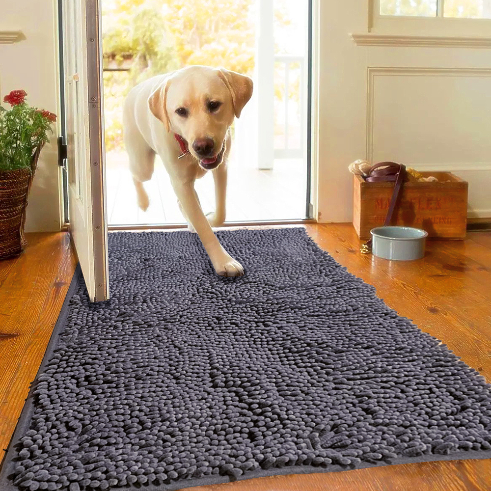 Announcing Muddy Mat - Luxurious Floor Mat, Perfect for Bathroom, Kitchen, Indoors and Out, Machine Washable/Dryer Safe