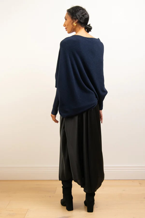 Asymmetric Draped Jumper