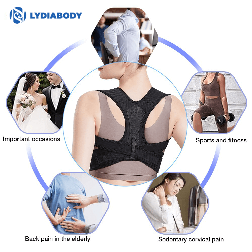 BACK SHAPEWEAR ADJUSTABLE - SUPPORTING BACK BELT FOR WOMEN