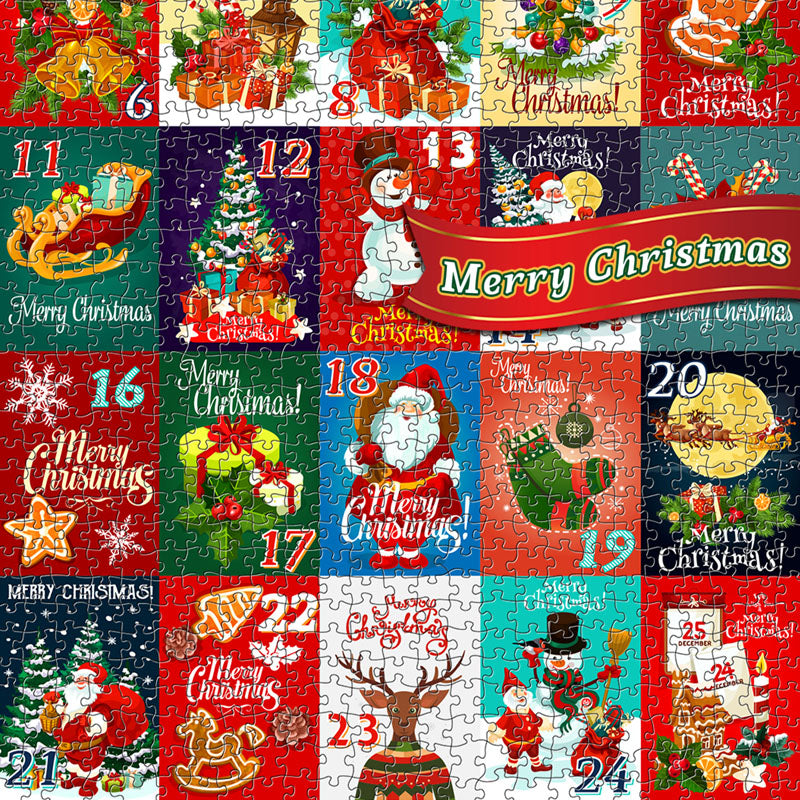 Bboldin 2023 Advent Calendar Jigsaw Puzzle 1000 Pieces