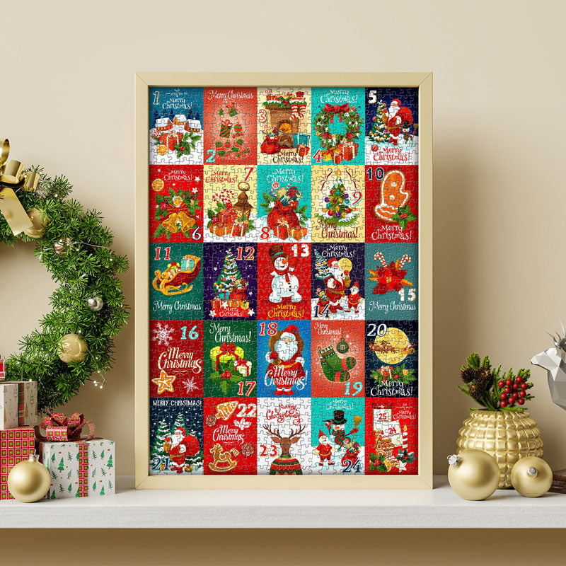 Bboldin 2023 Advent Calendar Jigsaw Puzzle 1000 Pieces