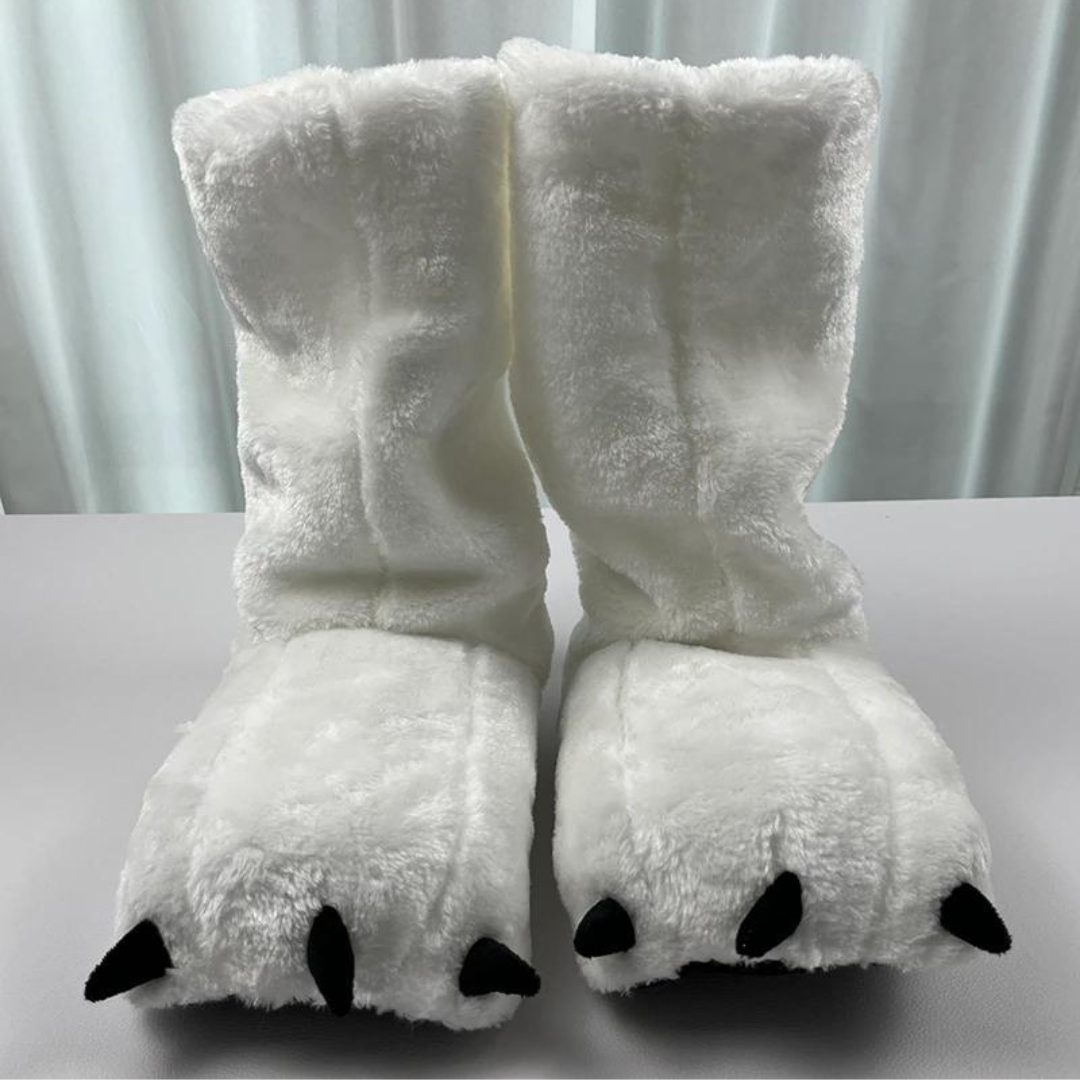 Bear Paw Slippers - High Top