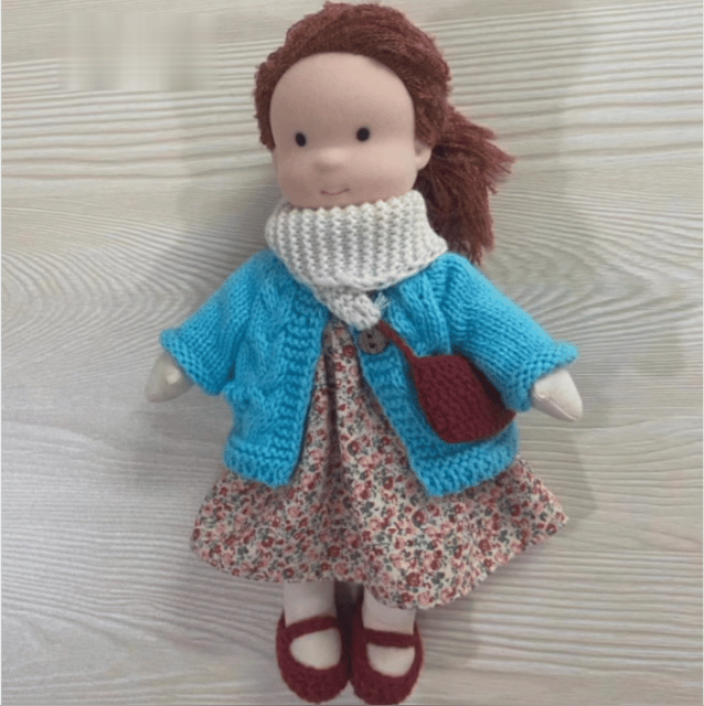 Best Gift For Kids - Handmade Cotton Waldorf doll