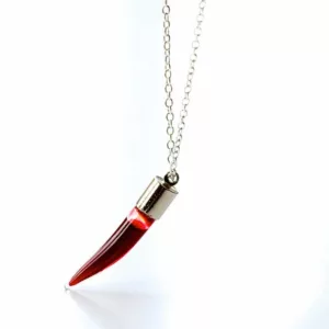 Blood Capsule Necklace