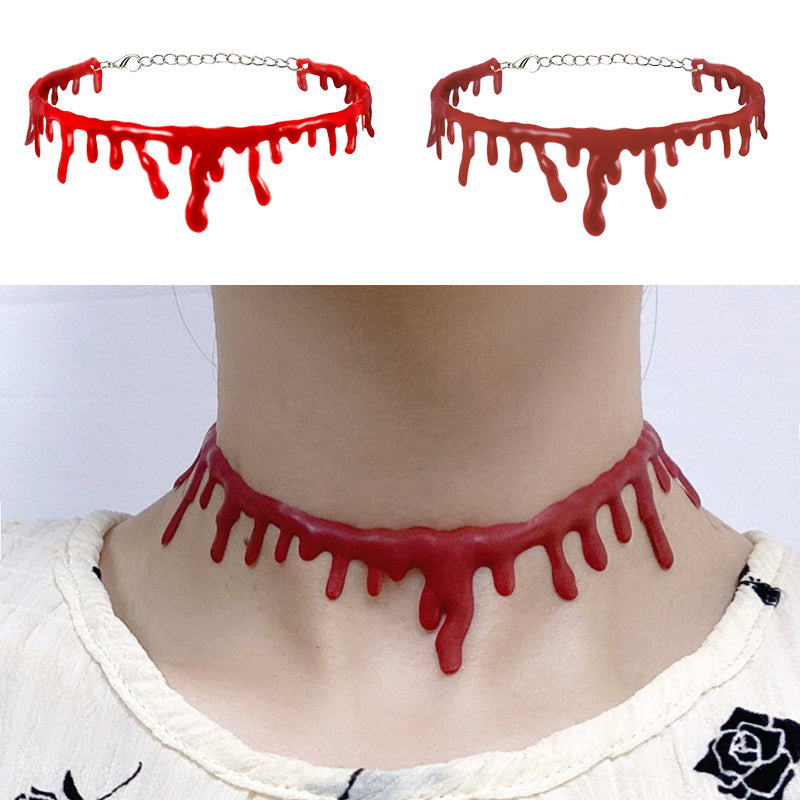 Blood Drip Choker