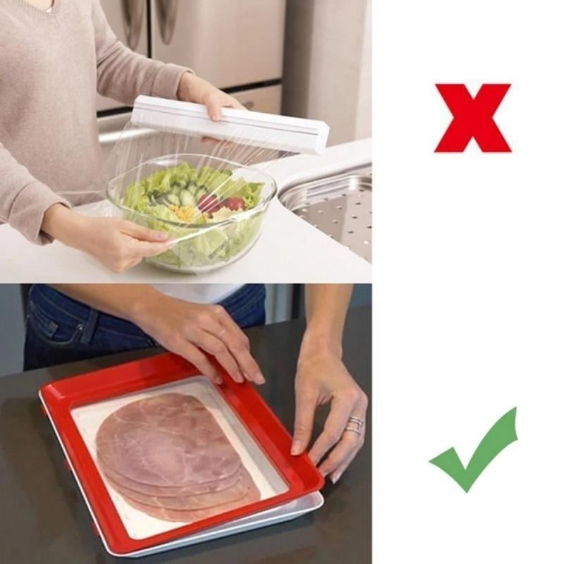 Environmentally friendly design - Reusable Food Preserving Tray