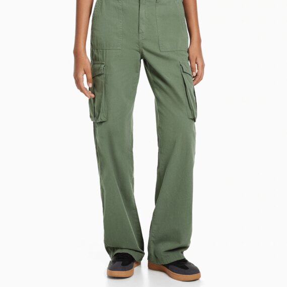 CamiCargo - Adjustable Straight Fit Cargo Pants