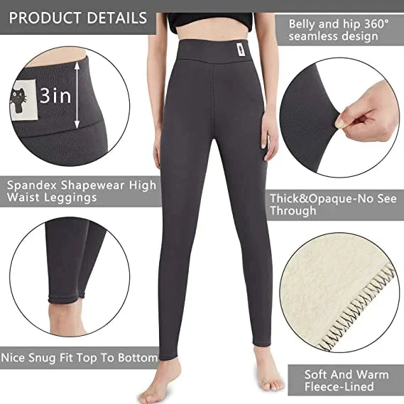 Dearosy Casual Warm Winter Solid Pants