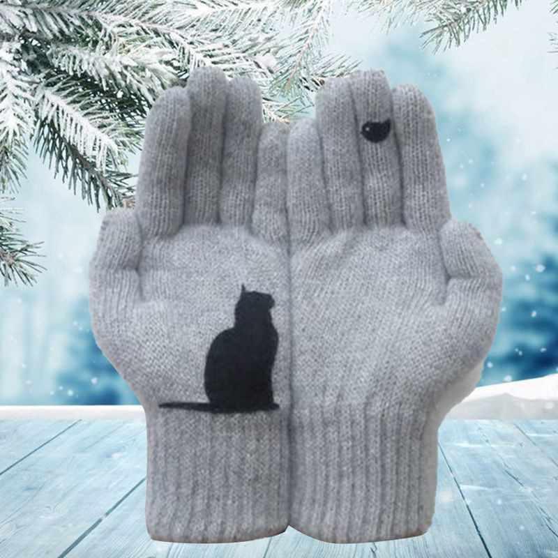 Cat Fan Cotton Gloves