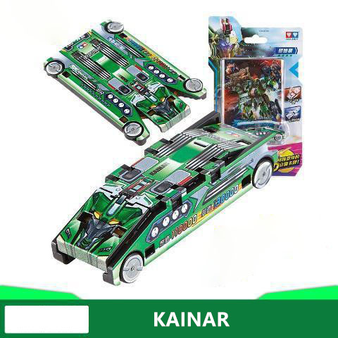 Christmas Present 50% OFF - Card Transform car in one second - Card Racing