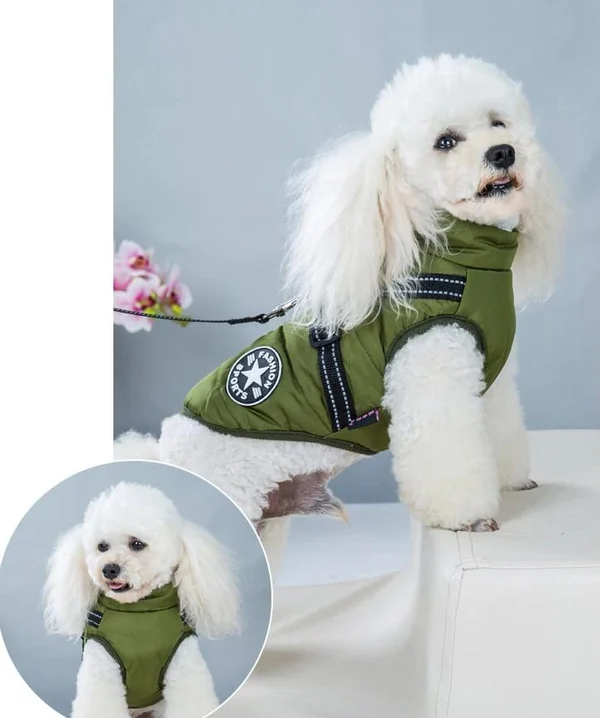 Christmas Sale 49% OFF - Waterproof Furry Jacket for Dogs of All Sizes