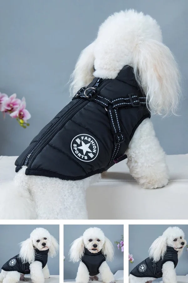 Christmas Sale 49% OFF - Waterproof Furry Jacket for Dogs of All Sizes