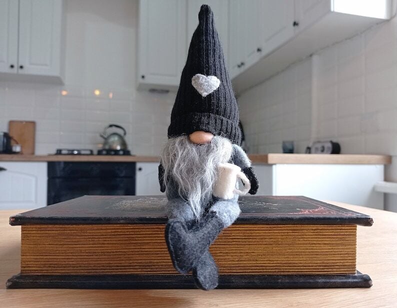 Coffee Bar Decor Gnome - Coffee Lover Gifts