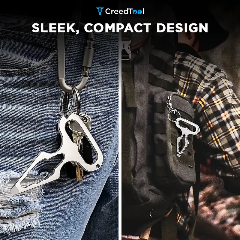 CreedTool - Outdoor Multifunctional Keychain