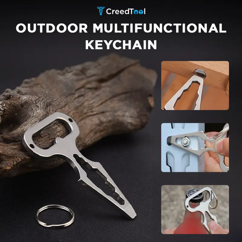 CreedTool - Outdoor Multifunctional Keychain